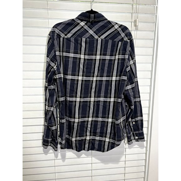 Rag & Bone Plaid Long Sleeve Button Up Shirt - Size XL - Picture 4 of 4